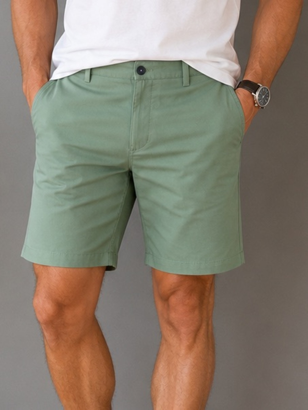NWT Chaps Golf 78 Men’s Green Performance Shorts Size 42